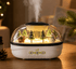 Diffuseur arôme boule à neige ultrasonique veilleuse LED – Portidiff