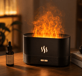 Diffuseur USB flamme ambiance bureau LED coloré – Portidiff 